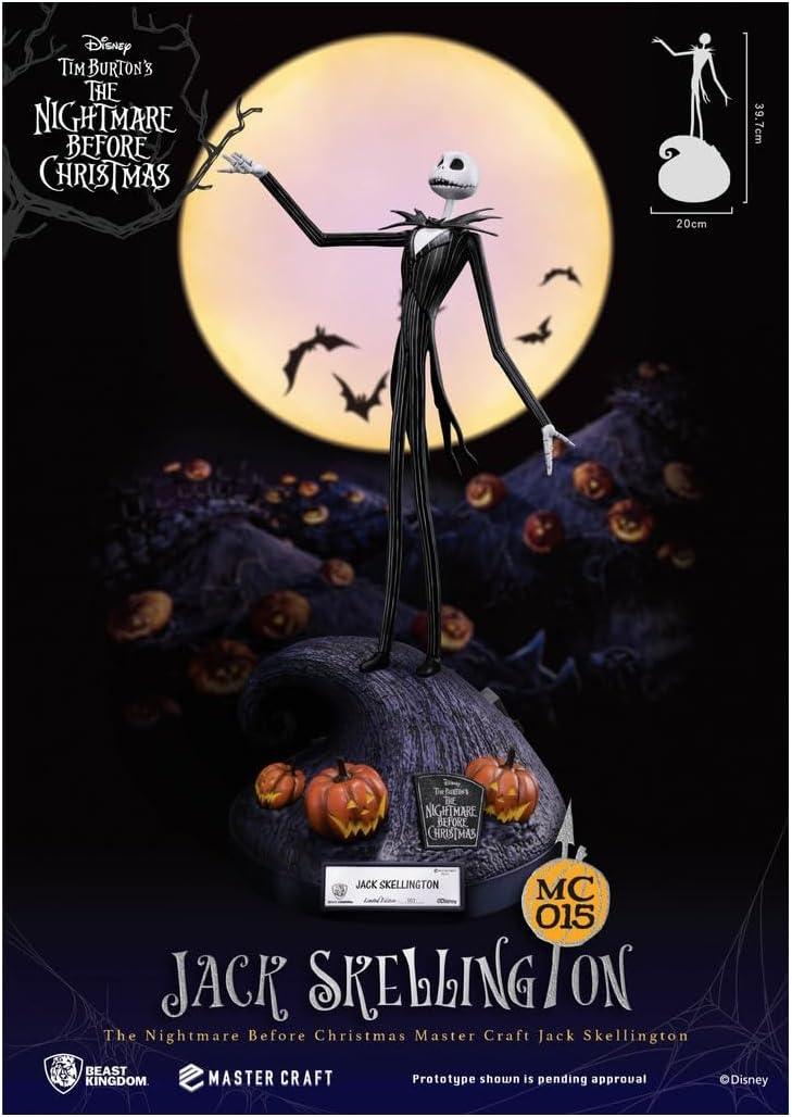 Statua - Jack Skellington Master Craft MC-015 - 40 cm - NIGHTMARE BEFORE CHRISTMAS - Magic Dreams Store