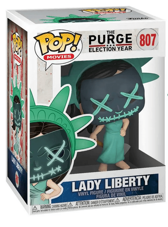The Purge Election Year: Funko Pop! Movies - Lady Liberty #807 - Magic Dreams Store