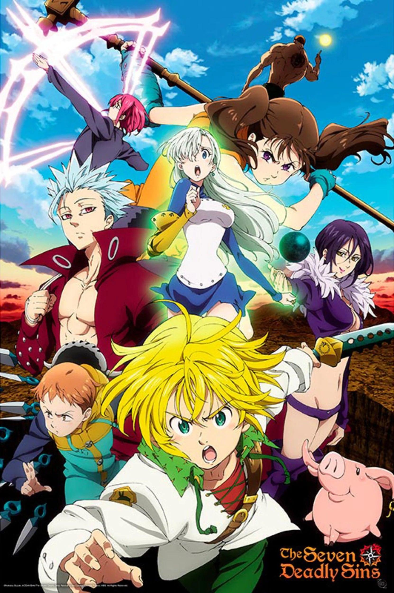 THE SEVEN DEADLY SINS: S3 - Poster Maxi 