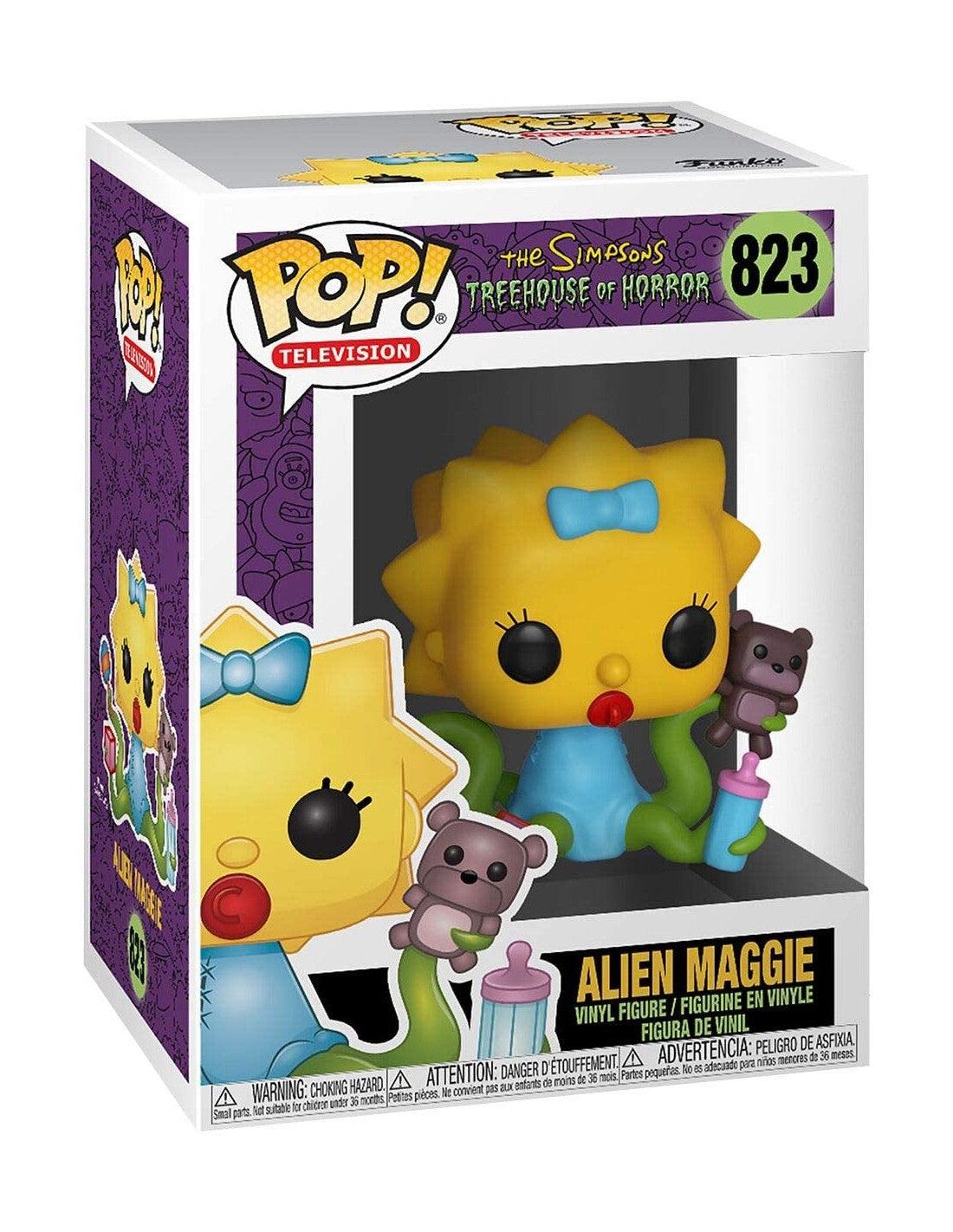 The Simpsons Treehouse of Horror: Funko Pop! - Alien Maggie #823 - Magic Dreams Store
