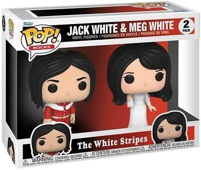 The White Stripes: Funko Pop! Rocks - Jack White & Meg White 2 PACK - Magic Dreams Store