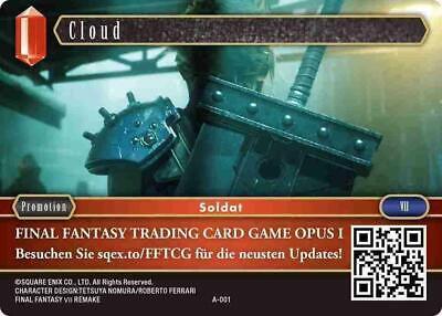 TRADING CARD GAME OPUS I CLOUD - FINAL FANTASY VII - Magic Dreams Store