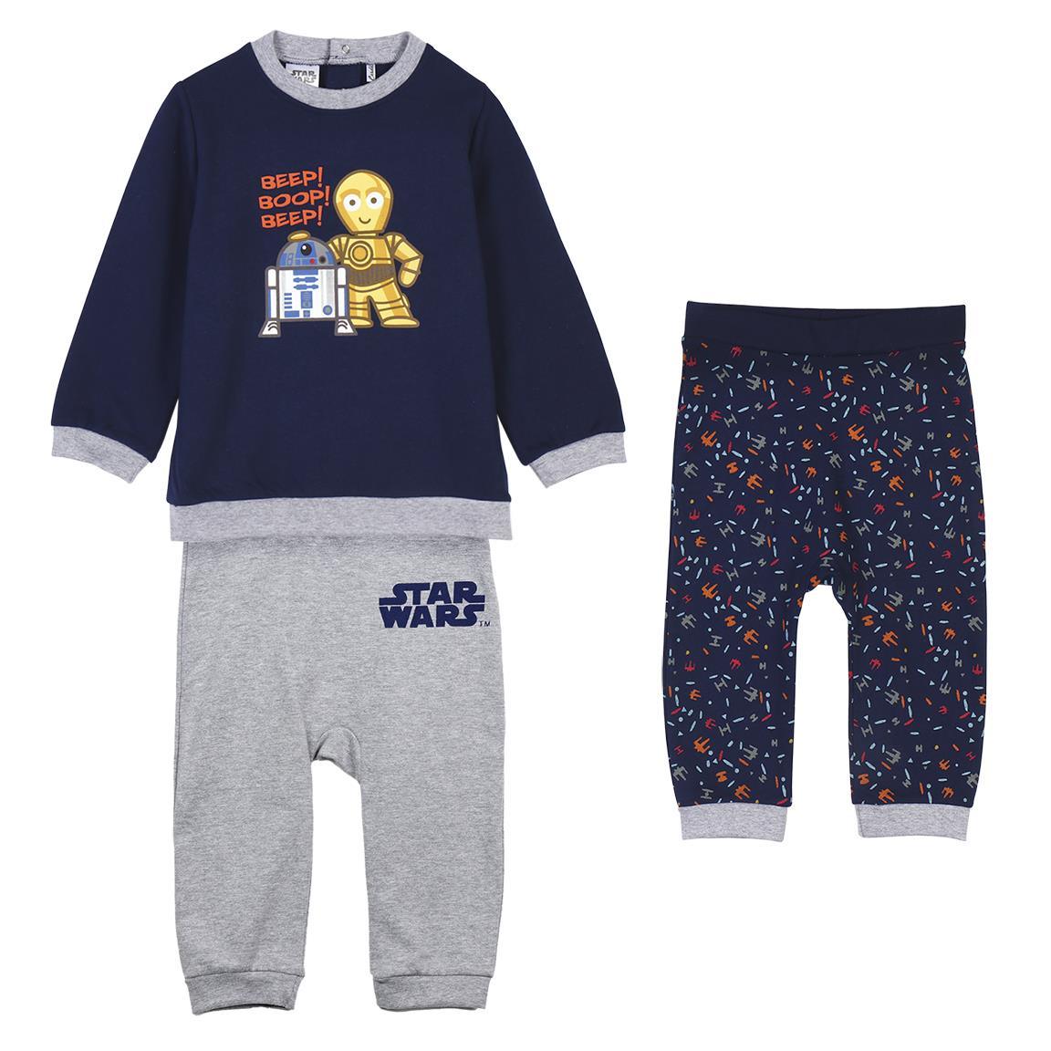Tutina pantalone doppio colore neonato - Star Wars - Magic Dreams Store