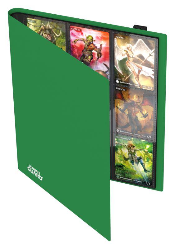 Ultimate Guard - Album 360 carte - 18 Pocket (Quadrow) - GREEN - Magic Dreams Store