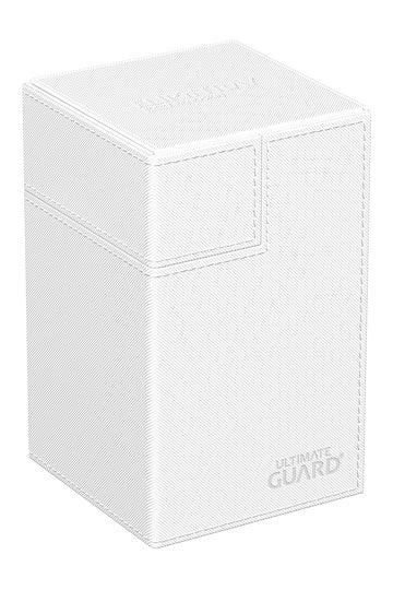 Ultimate Guard - Flip`n`Tray 100+ XenoSkin Monocolor White - Magic Dreams Store