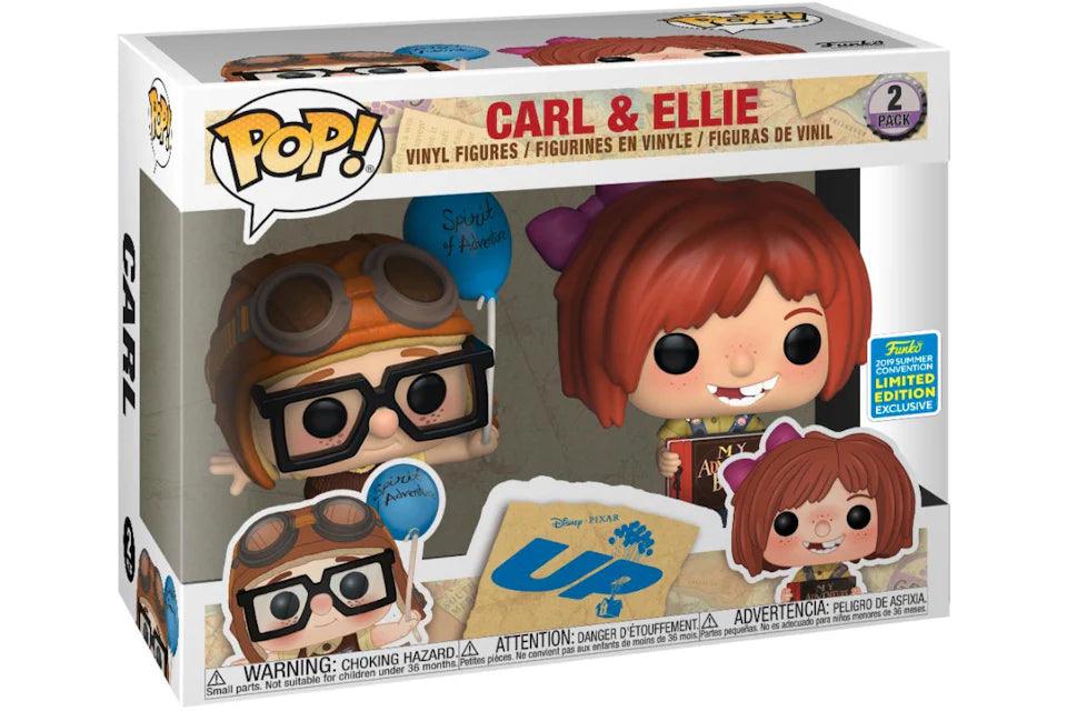 Up!: Funko Pop! Disney - Carl & Ellie #2pack 2019 Summer Convention Limited Edition Exclusive - Magic Dreams Store