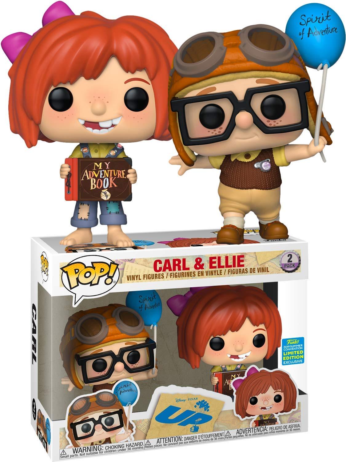 Up!: Funko Pop! Disney - Carl & Ellie #2pack 2019 Summer Convention Limited Edition Exclusive - Magic Dreams Store