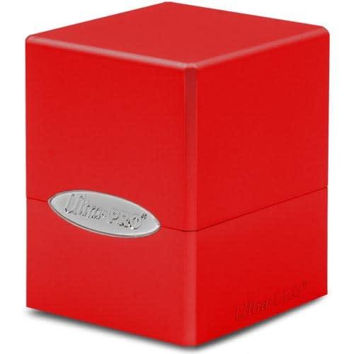 UP - Porta Mazzo - Satin Cube 100+ Apple red - Magic Dreams Store
