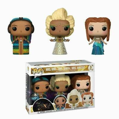 Wrinkle in Time: Funko Pop! - Mrs. Who/Mrs. Which/Mrs. Whatsit 3 PACK EXCLUSIVE - Magic Dreams Store