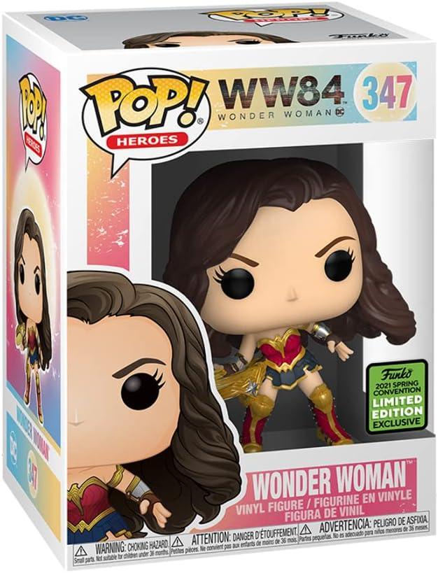 WW84: Funko Pop! Heroes - Wonder Woman #347 2021 SPRING CONVENTION EXCLUSIVE - Magic Dreams Store