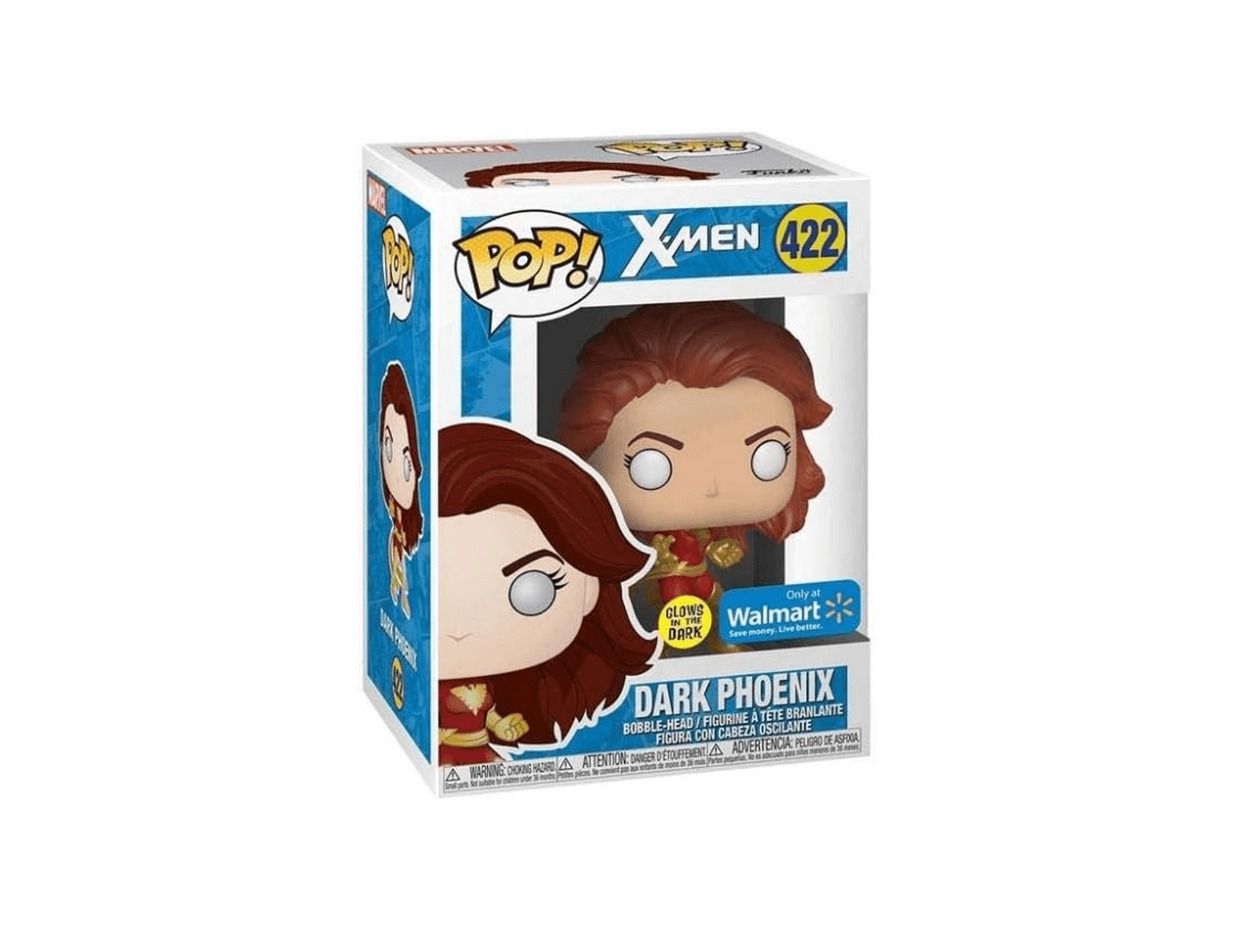 X-Men: Funko Pop! - Dark Phoenix #422 Glows in the Dark Only at Walmart - Magic Dreams Store