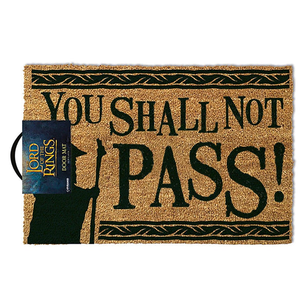 Zerbino "You Shall Not Pass" - Lord Of The Rings - Magic Dreams Store
