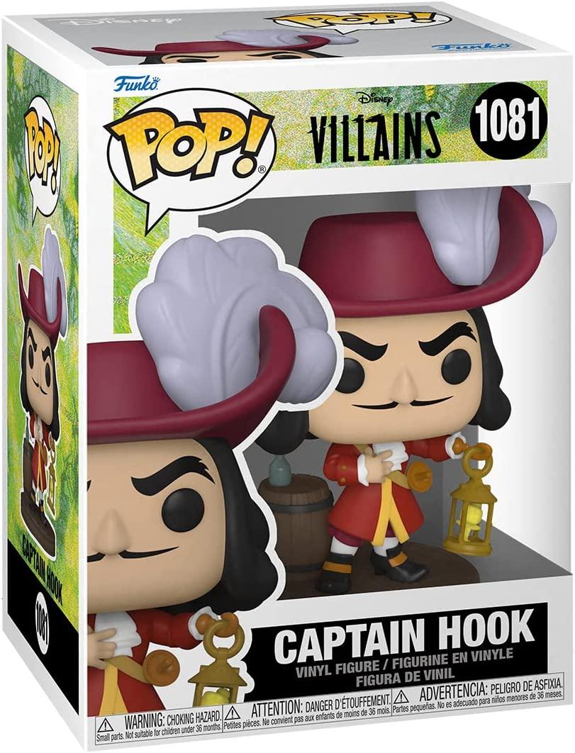 Disney Villains: Funko Pop! - Captain Hook #1081 - Magic Dreams Store