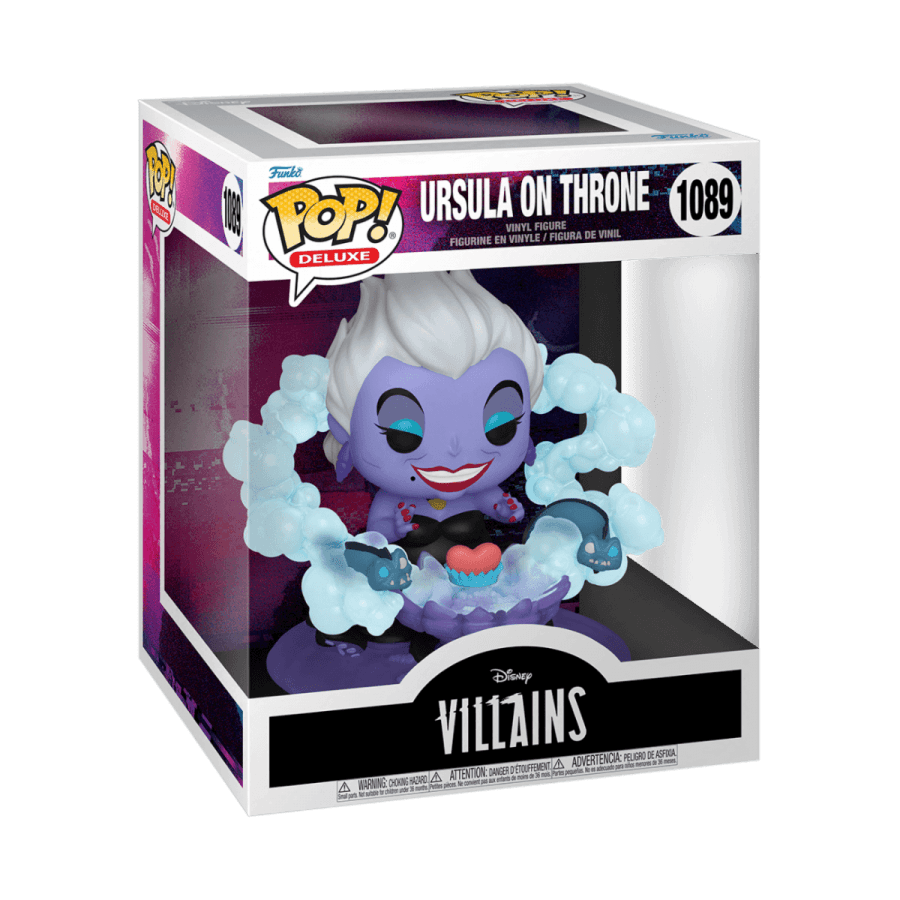 Disney Villains: Funko Pop! Deluxe - Ursula Throne #1089 - Magic Dreams Store