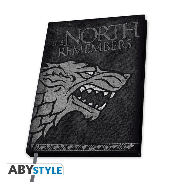 GAME OF THRONES - A5 Notebook "Stark" - Magic Dreams Store