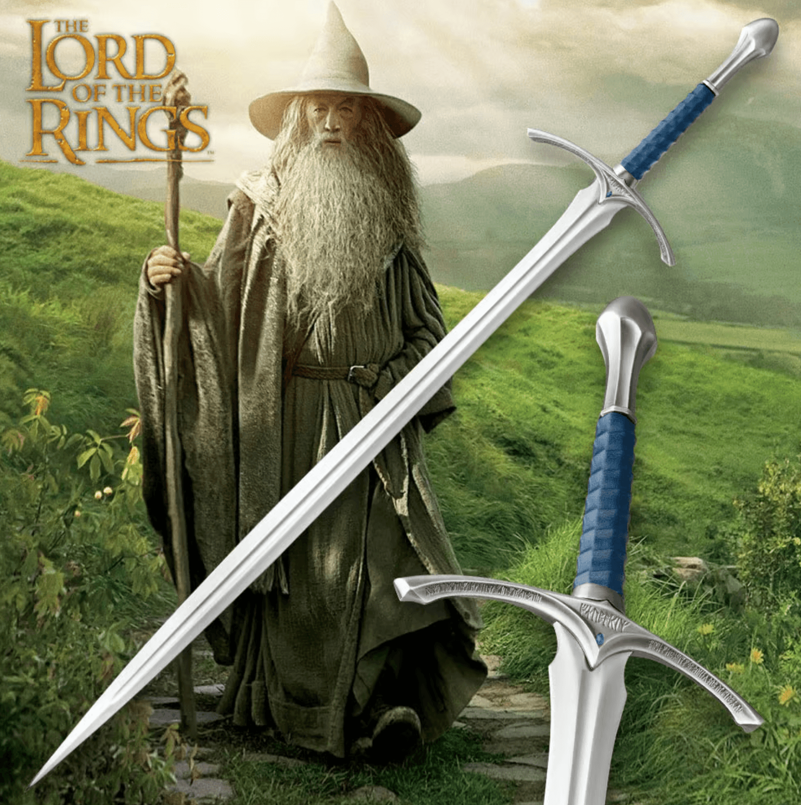 Il Signore degli Anelli: Spada Glamdring TM - Gandalf - Magic Dreams Store