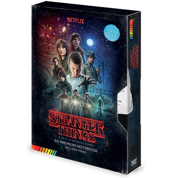 Stranger Things - Notebook VHS - Magic Dreams Store