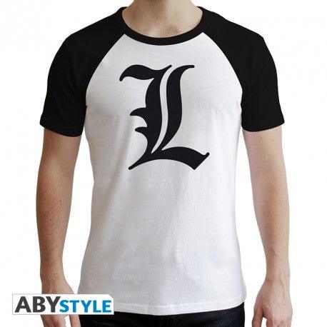 T-shirt "L Symbol" - Death Note - Magic Dreams Store