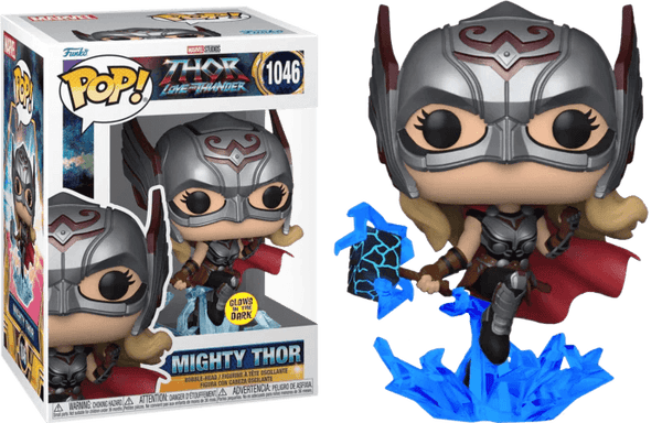 Thor Love&Thunder: Funko Pop! - Mighty Thor PIAB Glow #1046 - Magic Dreams Store